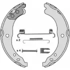 Тормозные колодки ручника, комплект MGA M LE00 1221762533 M845R 9RN9I