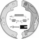 Тормозные колодки ручника, комплект MGA 1221762709 D4YE G1W M873R QJ5N5M