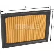 Воздушный фильтр MAHLE ORIGINAL 9YSV I LX 3440 L9RYY 1223799043