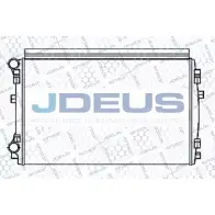 Радиатор охлаждения двигателя JDEUS Seat Leon (5F1) 3 Хэтчбек 1.4 TSI 150 л.с. 2014 – 2024 001M31 E7RVZ 7L0 B0O