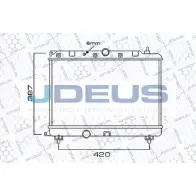 Радиатор охлаждения двигателя JDEUS 9S XLIR 002M04 1223991080 DOLQGN