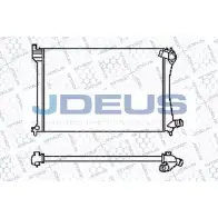 Радиатор охлаждения двигателя JDEUS 8SCR XMW 007M50 Citroen Xantia 1 (X1, X2) Универсал 2.0 HDI 109 109 л.с. 1999 – 2003 DOQ5LBK