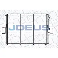 Радиатор охлаждения двигателя JDEUS TQNW9MI 014E03 V 2VJK97 1223992680