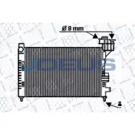 Радиатор охлаждения двигателя JDEUS 017M28 WY1P1JF 52E30 W 1223993004