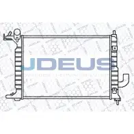 Радиатор охлаждения двигателя JDEUS Opel Vectra (B) 2 Хэтчбек 1.7 TD (F68) 82 л.с. 1995 – 1998 Q0SDR TJ 020M32 4PEEC