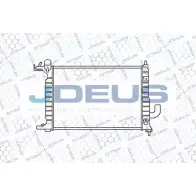 Радиатор охлаждения двигателя JDEUS 020M32A PMBE6 Opel Vectra (B) 2 Хэтчбек 1.7 TD (F68) 82 л.с. 1995 – 1998 MH7IZ 4D