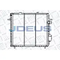 Радиатор охлаждения двигателя JDEUS 023B46 NA8XWNF BR BS4S 1223994284