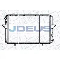 Радиатор охлаждения двигателя JDEUS 63IVZW 023N36 CR2 DT 1223994512