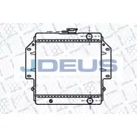 Радиатор охлаждения двигателя JDEUS LGPSL 1223995572 042M14 N X0RPX