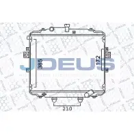 Радиатор охлаждения двигателя JDEUS 1223995900 054M42 4DZZ3 93ZI NP7