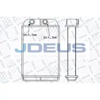 Радиатор печки, теплообменник JDEUS Audi A6 (C5) 2 Седан 4.2 Quattro 299 л.с. 1998 – 2005 201M16 U HMCISL T7PC0C9