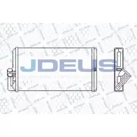 Радиатор печки, теплообменник JDEUS JU 64JI 217M06 1223997672 3SH0A