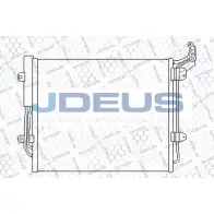 Радиатор кондиционера JDEUS 730M59 7IQA4TK 1224002284 J9IO 0V