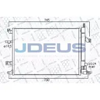 Радиатор кондиционера JDEUS D76M4O Volvo V70 2 (285) Универсал 2.5 T 209 л.с. 2001 – 2007 35 DRTD 731M17