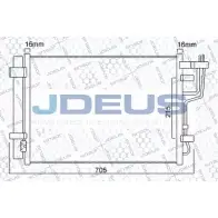 Радиатор кондиционера JDEUS 765M09 Kia CeeD (ED) 1 Универсал 2.0 143 л.с. 2007 – 2012 8XA IC FFGSHL