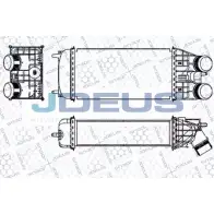 Интеркулер JDEUS Peugeot 207 1 (WA, WC, PF1) Хэтчбек 1.6 HDi 92 л.с. 2009 – 2025 AE 9GWN N3M525 821M41