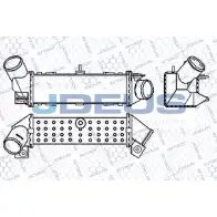 Интеркулер JDEUS 825M26 Volkswagen Polo (6V5) 3 Универсал 1.9 TDI 110 л.с. 1998 – 2001 JWMAP7 500S P