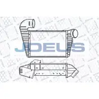Интеркулер JDEUS 830M05 1224004778 WG9 G6 LEOQSL
