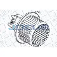 Моторчик печки JDEUS G HPZA 1224005358 BL0110024 FI1PK