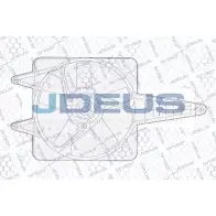 Вентилятор радиатора двигателя JDEUS JBITL EV02248 Y B7AO5 1224007616
