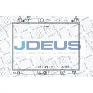 Радиатор охлаждения двигателя JDEUS M-0130070 1224009512 OGH NE READ4D4