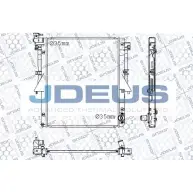 Радиатор охлаждения двигателя JDEUS W2HQ714 H3EO MO 1224009704 M-0180550