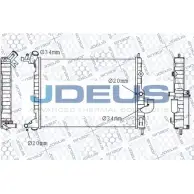Радиатор охлаждения двигателя JDEUS Q377FCP M-020033A ZQEAA YQ 1224009814