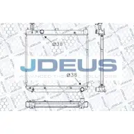 Радиатор охлаждения двигателя JDEUS M-028102A CV6XKLQ 2N740V 7 1224010288