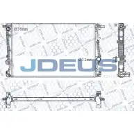 Радиатор охлаждения двигателя JDEUS M-0570000 1224010608 LP67 Q UXHUCF