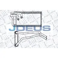 Радиатор печки, теплообменник JDEUS FQS39Y 1224011420 M-2570070 L5 VZR