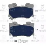 Тормозные колодки дисковые, комплект MALO S 5852GR Infiniti Q70 1051218