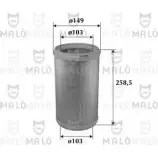 Воздушный фильтр MALO LGL PK 1500034 1224827826