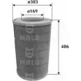 Воздушный фильтр MALO 1224830112 Y XRJKO1 1500172