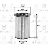 Масляный фильтр MALO R YJZW Hyundai ix20 (JC) 1 Хэтчбек 1.6 CRDI 128 л.с. 2011 – наст. время 1510113