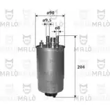 Топливный фильтр MALO 1520057 1224847304 BE 0JTB