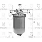 Топливный фильтр MALO D6 ZQLL 1224848762 1520109