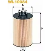 Масляный фильтр WIX FILTERS WDW 1B5 1225040052 8LN1YO WL10084