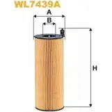 Масляный фильтр WIX FILTERS WB3Z7 WL7439A FD6J V Audi A6 (C6) 3 Универсал 2.7 Tdi 180 л.с. 2005 – 2008