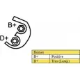 Генератор DA SILVA Fiat Stilo (192) 1 2001 – 2010 FPD28W 011991 6S U6S8