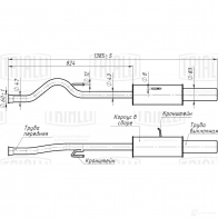 Глушитель TRIALLI BFY 99 1438151568 emm4011