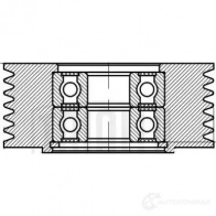 Паразитный ролик приводного ремня TRIALLI GFA 7TB 1438152669 CM 142