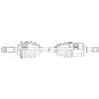 Приводной вал TRIALLI AR 0805 Z3I FX 1440167635 - Изображение 4