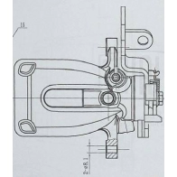 Тормозной суппорт TRIALLI 6YG 59KW CF 012005 1440167649 - Изображение 4