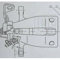 Тормозной суппорт TRIALLI CF 032106 1440167668 R6 HWCMU - Изображение 4