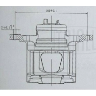 Тормозной суппорт TRIALLI 9 OATB 1440167670 CF 052106 - Изображение 4