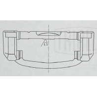 Ремкомплект суппорта TRIALLI 1440167671 CF 052203 C5M2 RZN - Изображение 2