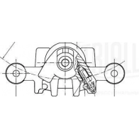 Тормозной суппорт TRIALLI 1440167688 CF 084717 E1 B1W - Изображение 4
