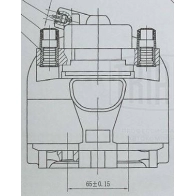 Тормозной суппорт TRIALLI 1440167696 CF 102015 0K 1BN2 - Изображение 4