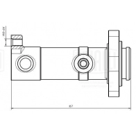 Главный тормозной цилиндр TRIALLI IJ 9SGC5 1440167698 CF 103 - Изображение 3