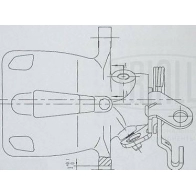 Тормозной суппорт TRIALLI I 6I88R 1440167706 CF 182560 - Изображение 4